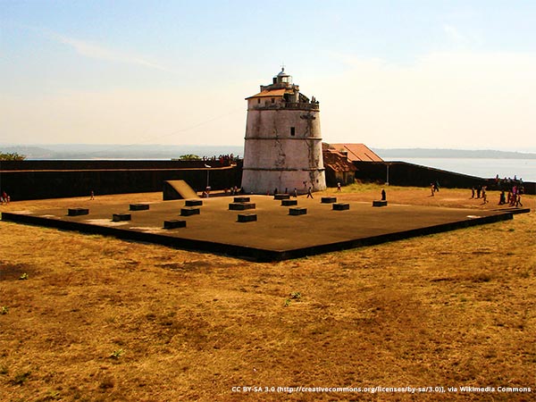 Goa city tour - Visit fort Aguada